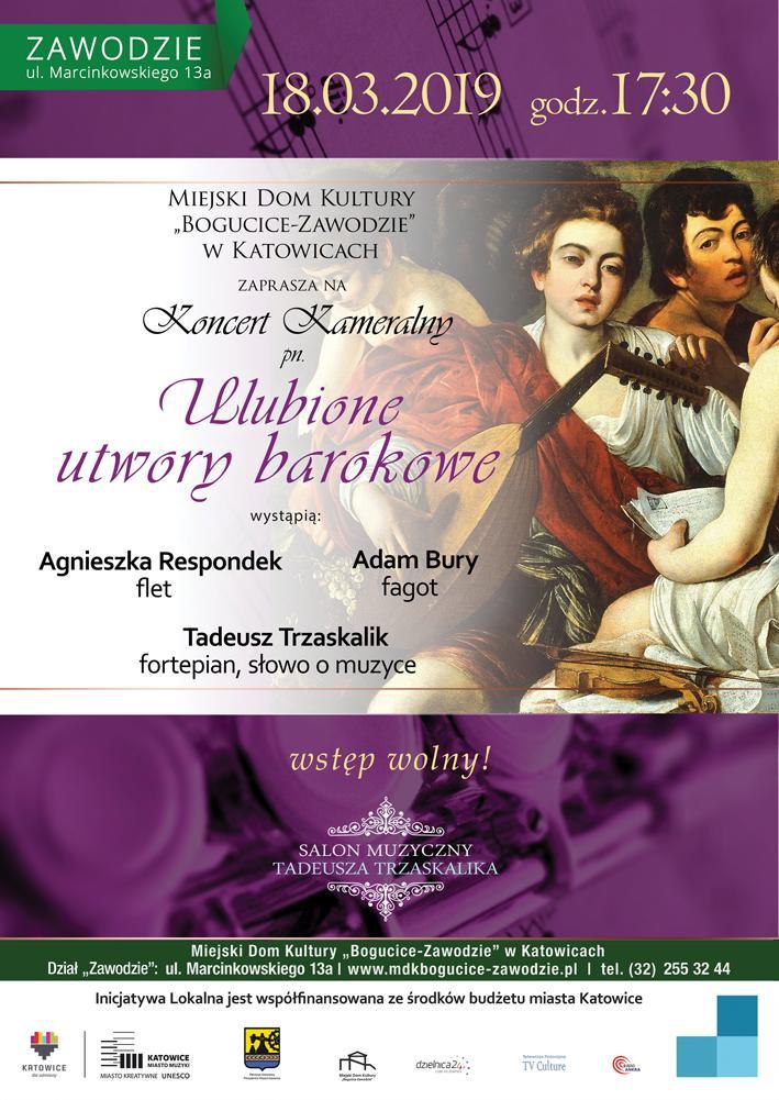 Program Haendel Largo Vivaldi Cztery pory roku (fragmenty) Telemann Sonata F-dur Marcello Sonata op.