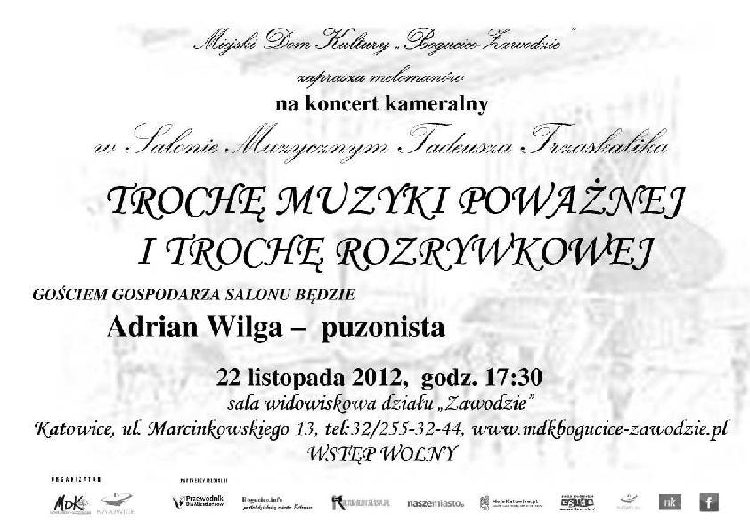 W programie: Bach, Cimarosa, Defaye, Haendel, Ma