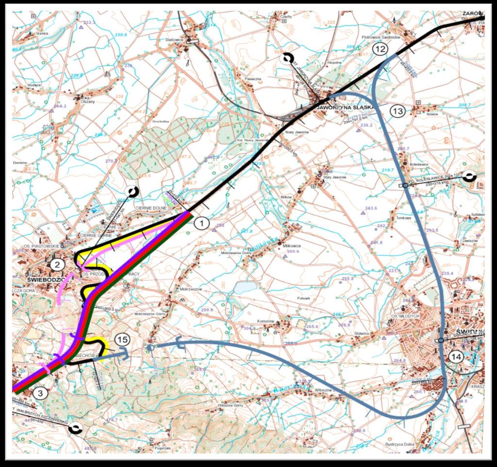 VIA REGIA PLUS 1) Projekt realizowany w ramach EWT objął swym zasięgiem obszar wzdłuż III Paneuropejskiego Korytarza Transportowego (Berlin/Drezno Wrocław Lwów Kijów) 2) Wojewódzkie Biuro