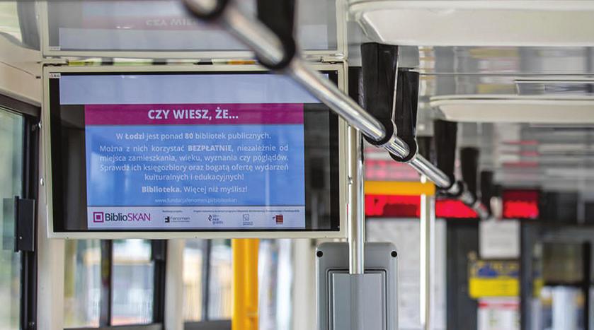 REKLAMA W MONITORACH LCD DŁUGOŚĆ SPOTU REKLAMOWEGO DO 30 SEKUND Rodzaj kampanii Autobusy 75 szt. Autobusy 150 szt. Tramwaje 60 szt.