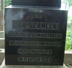 287 Zmarł, 12 lutego 1899 roku w Koniuchach. Pozostawił żonę Marię z Rychłowskich 2158. Żona: Maria z Rychłowskich. Patrz hasło: Szalawska Maria z Rychłowskich. 8.1250.
