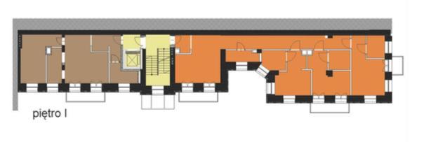 Podczas projektowania mieszkań założono pobyt mieszkańców w pokojach jednoosobowych stąd mimo dużych powierzchni lokalu, liczba osób przebywających w mieszkaniu nie powinna przekroczyć sześciu (do