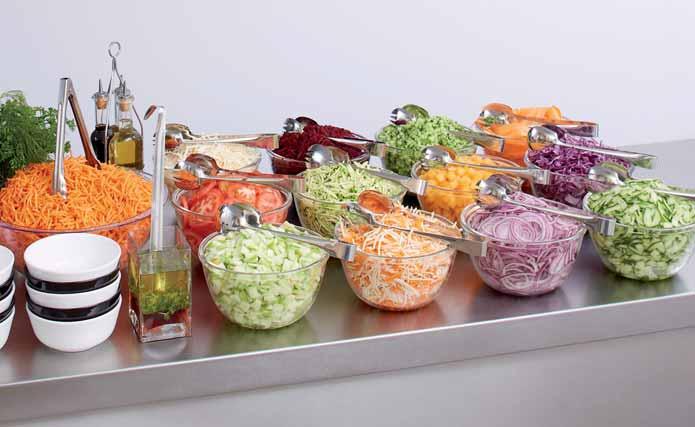 Umożliwają użycie pojemnikow «gastronorm 1x1». Ref. 39681 Ref. 39680 Ref. 49066 Otwór wsadowy z tubą podającą prostą i pochyłą CL 60 Ref.