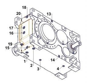 Otwory pod korki