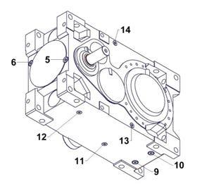 Otwory pod korki