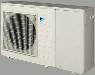 2 System Monoblok Wszystko zawarte w jednej jednostce zewnętrznej W uzupełnieniu do jednostek Daikin Altherma typu split, firma Daikin