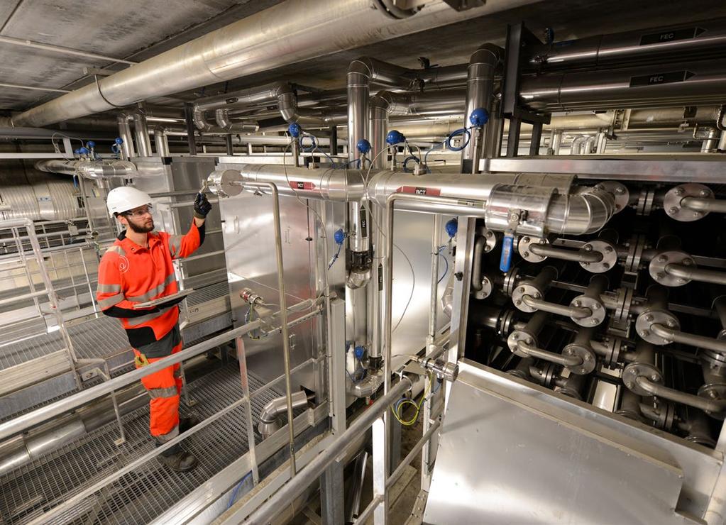 Exelys Technologia ciagłej hydrolizy termicznej Redukuje ilość
