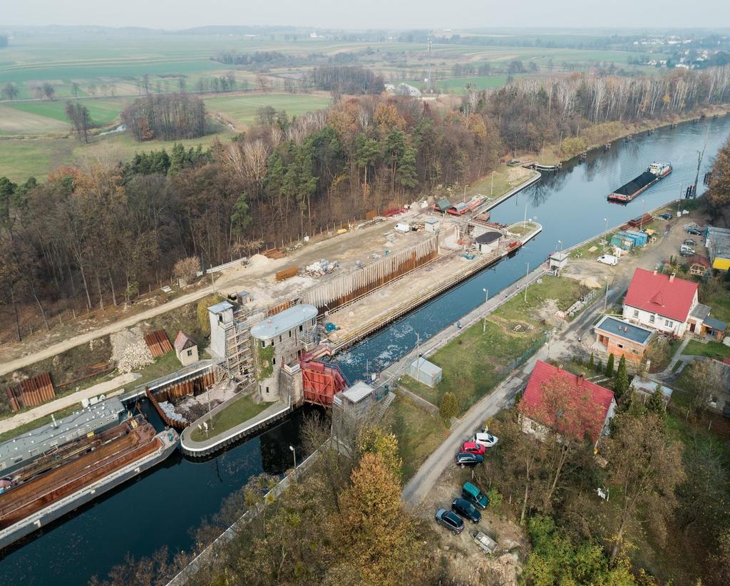 Inwestycje na Odrzańskiej Drodze Wodnej będącej w