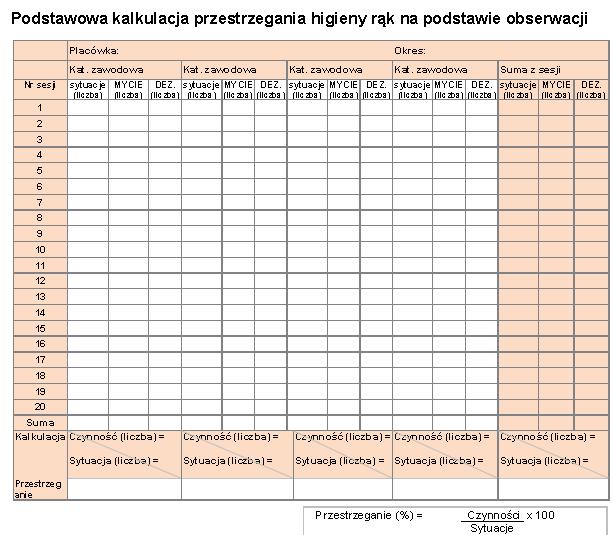 PODSUMOWANIE 23 PROGRAM WHO HIGIENA RĄK TO BEZPIECZNA