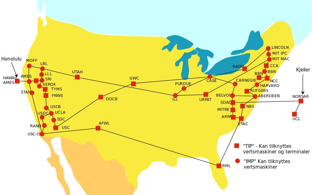 Obrony USA w latach 1966-90 Pierwszy komunikat (lo, login) przesłano