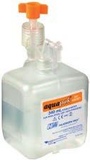 AKCESORIA DO TLENOTERAPII WODA STERYLNA AQUA PACK 340 ML Nawilżacze AQUAPAK łączą łatwy w użyciu adapter z jedną z dwóch