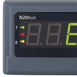 3. SERVICE 3.1. Display Description Measured value Highlighted unit Alarm indexes Fig. 7. Frontal panel Indexes of actual value displaying 3.2.