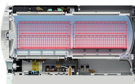 Oprócz przedstawionych poniżej centralnych komponentów urządzenia autoklawy z linii posiadają szereg dodatkowych walorów, takich jak wyjątkowa koncepcja technologii wielopunktowego poboru