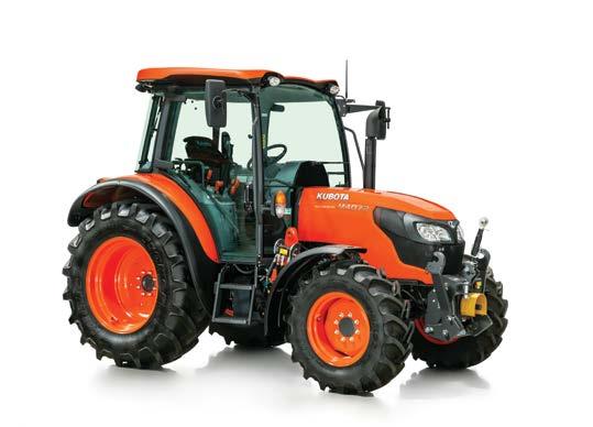 Komfort w kabinie zapewnia fotel operatora z pneumatyczną amortyzacją i opcjonalny fotel pasażera. Tylny podnośnik Potężny TUZ kat. II ma udźwig 2500 kg.