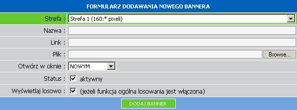 Ministerstwa Skarbu Państwa Dodawanie nowych