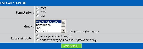 4.2. Statystyki rejestracji użytkowników Funkcja pokazują ilość osób rejestrujących się w serwisie z podziałem godzinowym, miesięcznym oraz rocznym 4.3.