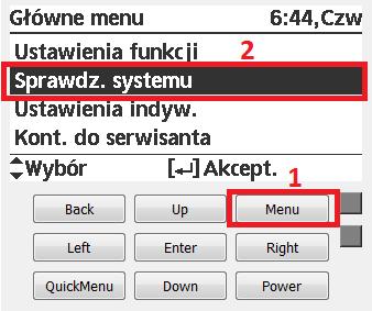 3) Poprawność odczytów temperatury przez czujniki rezystancyjne. W pierwszej kolejności należy sprawdzić realność odczytywanej temperatury względem rzeczywistego stanu instalacji.