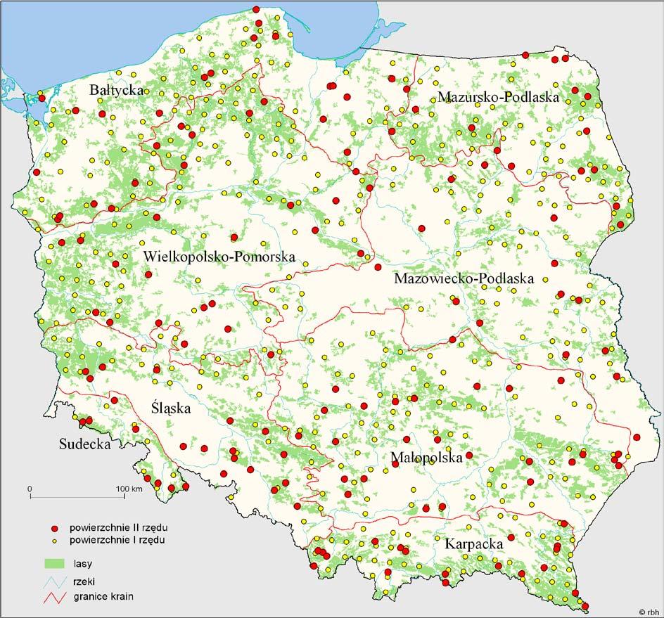 1. Wstęp - Jerzy Wawrzoniak W 2006 roku przystąpiono do integracji sieci stałych powierzchni obserwacyjnych (SPO) I rzędu z siecią powierzchni obserwacyjnych wielkoobszarowej inwentaryzacji stanu