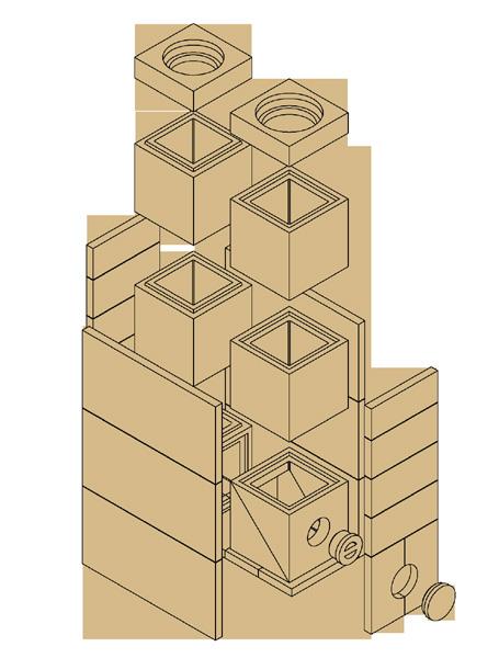 KANAŁY AKUMULACYJNE KERAMZYTOWE PŁYTY KONSTRUKCYJNE Kształtka przejściowa Ø 160 RZUG160U851 80/265/265 mm 6,70 kg 100 111,86 137,59 keramzyt to idealny