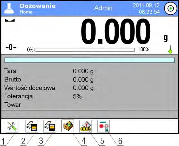 17.2. Ustawienia dodatkowe związane z doważaniem Zasadę ustawiania pozostałych funkcji menu opisuje pkt. 15.7 Dodatkowe parametry związane z ważeniem. 18.