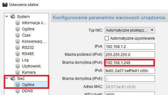 8.8.8. Adres serwera DNS 2 (alternatywny adres serwera DNS) - dodatkowy adres serwera DNS używany w przypadku gdy serwer preferowany