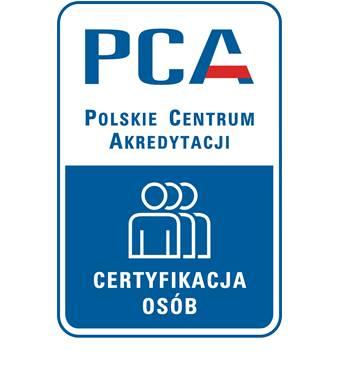 PCA Zakres akredytacji Nr AC 195 Scope of accreditation No. AC 195 ZAKRES AKREDYTACJI JEDNOSTKI CERTYFIKUJĄCEJ OSOBY SCOPE OF ACCREDITATION FOR PERSONS CERTIFICATION BODY Nr/No.