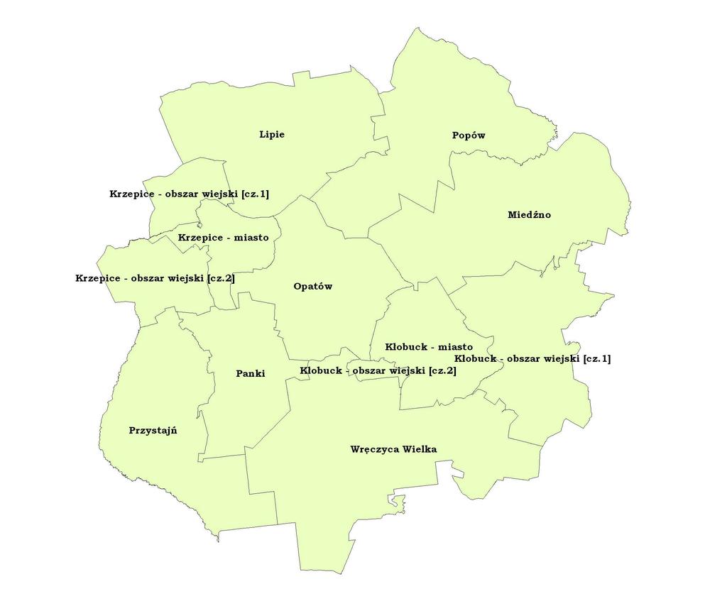 Państwowy Powiatowy Inspektor Sanitarny w Kłobucku. POWIAT KŁOBUCKI Liczba ludności powiatu zaopatrywanej w wodę około 85 000 osób.