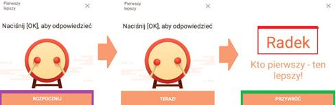 Tryb Pierwszy-Lepszy Uruchomienie trybu Pierwszy-Lepszy odbywa się przez wciśnięcie przycisku Pierwszy lepszy na pasku nawigacji narzędzia Głosowanie.