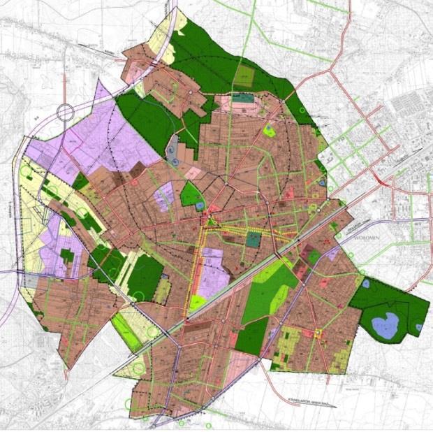 Rysunek 3.Studium uwarunkowań i kierunków zagospodarowanie przestrzennego 4.