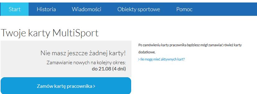 2. ZAMAWIANIE KART Kliknij Zamów kartę, następnie wybierz kartę z listy rozwijanej i potwierdź wybór klikając Dodaj.