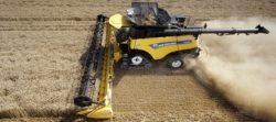 pracy. Kombajny New Holland CX7 i CX8 z mocą maksymalną dochodzącą aż do 460 KM z pewnością zasługują na tytuł najmocniejszego na świecie kombajnu konwencjonalnego.