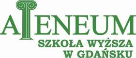 Załącznik nr 6 do zarządzenia nr 6/2018 Rektora Ateneum Szkoły Wyższej w Gdańsku z dnia 22.05.2018 r.