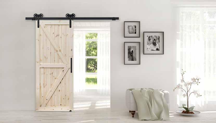 It is possible to install doors with a thickness of 16-25 mm and 42-52 mm with additional
