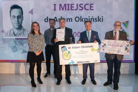 mazowieckiego, oferujących najbardziej innowacyjne produkty lub usługi, stosujących nowoczesne rozwiązania technologiczne, organizacyjne i marketingowe, jak również dla młodych, twórczo myślących,
