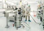 Odkurzacze dla farmacji i sektora OEM IVT1000 Do pracy w warunkach "CleanRoomu" Niewielka jednostka przeznaczona do pracy w pomieszczeniach klasyfikowanych jako cleanroom, gdzie wymagane są najwyższe