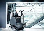 BR 755/755C/855 Samojezdne automaty szorująco-zbierające Nowe rozwiązania ułatwiające pracę Wodoodporny panel sterowania Łatwa obsługa urządzenia Poziom hałasu tylko 63 db(a) Ulepszona kontrola