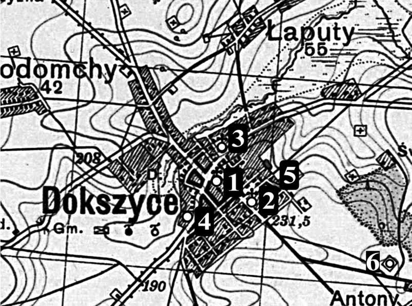 skiego Konstantego Ostrogskiego w 1514 r. 10 Istniała jeszcze w roku 1881 11. Ksiądz Józef Żyskar podaje, że także w 1913 r. 12, ale była to już nowa cerkiew pw. Opieki Matki Bożej. Mapa 30.