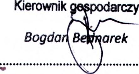 5. Termn realzacj zamówena: - rozpoczęce robót - 01.07.2019 r. - zakończene robót - 31.07.2019 r. 6. Okres gwarancj: 36 mesęcy. 7. Mejsce złożena oferty: ofe rty należy złożyć do dna 10.06.2019 r. do godz.