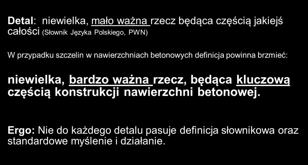 Szczeliny jako