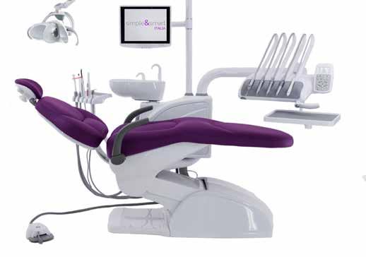 Unit stomatologiczny SS-One od 28 000 zł Wyprodukowany w Bergamo we Włoszech W jego produkcji zastosowano podzespoły producentów: - włoskich Faro, Cattani - duńskich Linak - austriackich Durr Dental