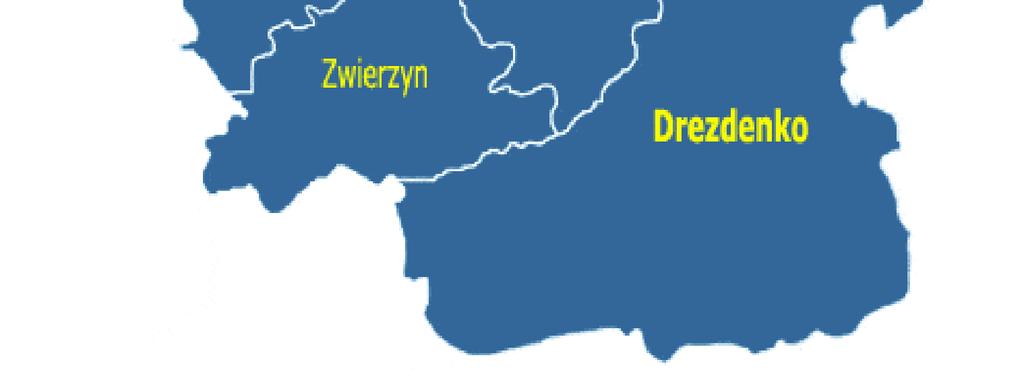 Przeborowo, Rąpin, Stare Bielice, Trzebicz, Trzebicz Nowy, Zagórze, Zielątkowo (Rys. 3).