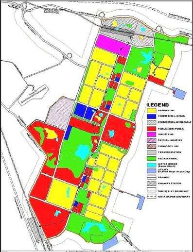 Alokacja aktywności urbanistycznych Allocation =