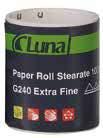 PRODUKTY GrindinG and SZLIFIERSKIE polishing I POLERSKIE products Abrasive paper rolls Luna. paint removal sheets.