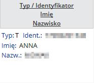 Data skreślenia z listy Rodzaj operacji Operator Wyszukiwanie danych według daty skreślenia pacjenta z listy oczekujących (przedział dat od do) Wyszukiwanie danych wg wykonanej przez wybranego