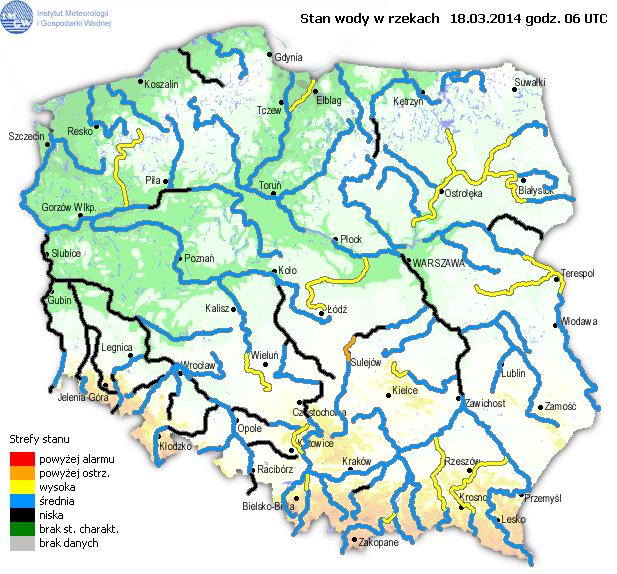 INFORMACJE HYDROLOGICZNO -