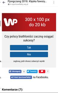 Klient powinien dostarczyć: do 3 plików JPG / PNG 600x300 px waga: do 30 kb (dla 1 pliku) pole o rozmiarze 80x30 px w prawym górnym rogu kreacji jest zarezerwowanej dla oznaczenia reklamy i nie