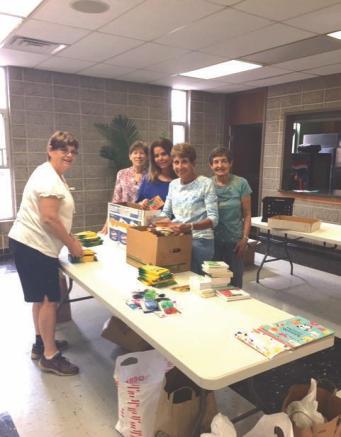 SCHOOL SUPPLY DRIVE THANK YOU! The STB Women's Guild thanks everyone who brought school supplies for our recent School Supply Drive!