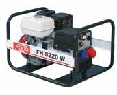FOGO FH 6000 FOGO FH 9000 FOGO FV 13000 TE FOGO FV 15000 TE Moc znamionowa trójfazowa 4.00 [kw~3] 6.20 [kw~3] 9.00 [kw~3] 10.0 [kw~3] Moc znamionowa jednofazowa 2.70 [kw~1] 5.60 [kw~1] 4.60 [kw~1] 5.