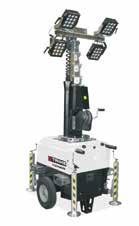 Zamontowana prądnica zapewnia moc całkowita 4,2 kva, co w zupełności wystarcza do zasilania lamp LED i pozostaje jeszcze ponad 3 kva do zasilania urządzeń zewnętrznych.