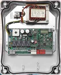 CT202 24 24 Vdc CENTRALA STERUJĄCA INSTRUKCJE KOD CT202 24 OPIS Centrala sterująca do sterowania 2 silnikami 24Vdc, do bram skrzydłowych, 24Vdc, z elektrycznym sprzęgłem, spowolnieniami na otwieraniu